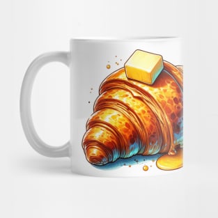 Croissant Butter Art Kawaii Sweet French Bread Dough Mug